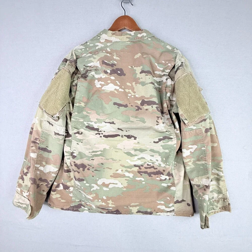 Lot Of 2 Combat Uniform Coat Jacket Top Multicam Camo Medium Regular Full Zip - Picture 10 of 11